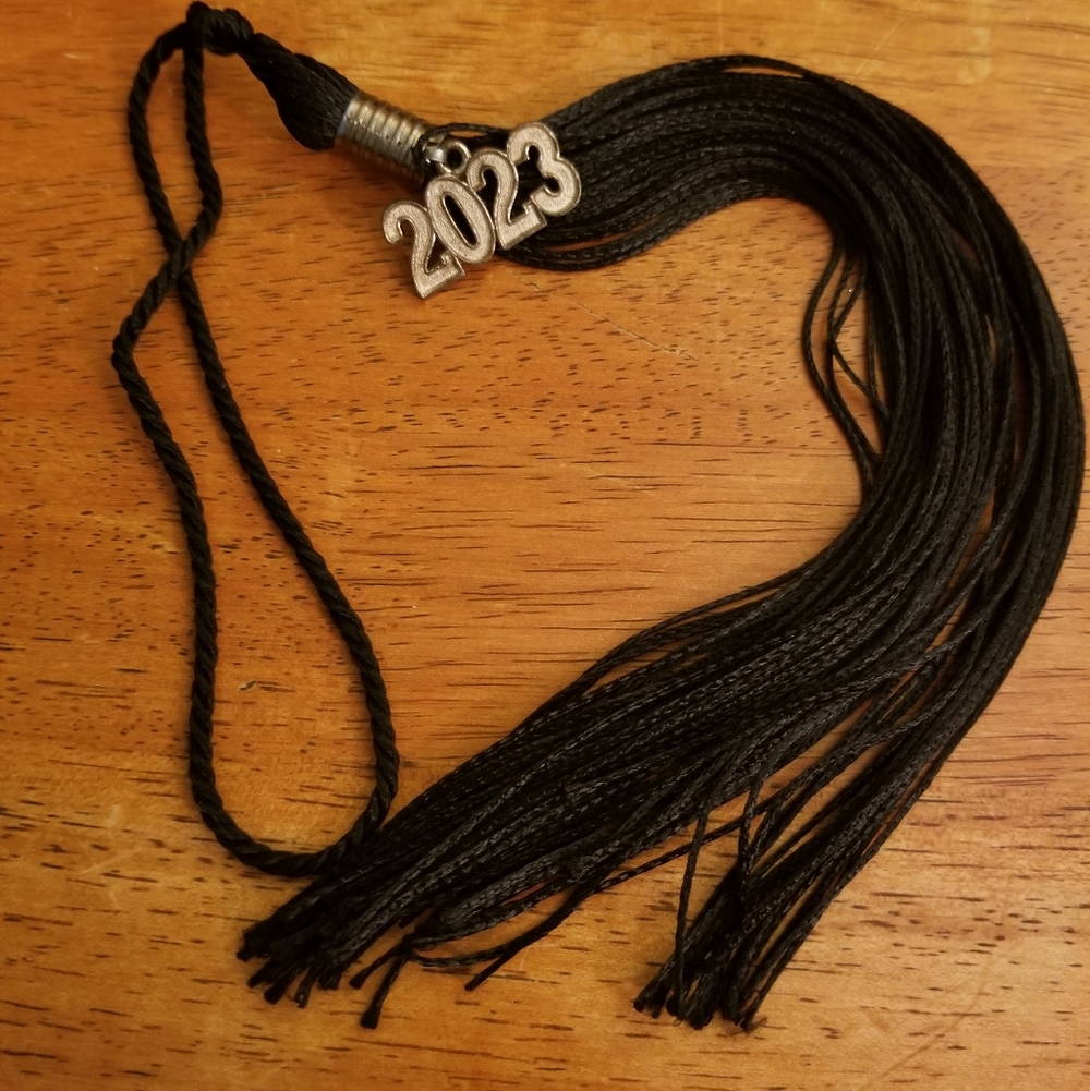 Black Graduation Tassel with 2023 Charm